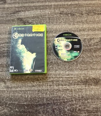 Constantine (Microsoft Xbox, 2005) No Manual! Tested & Working!