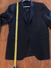 Jos A Banks Joseph 2 pc Suit, Navy Blue Pinstripe