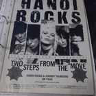 ?  HANOI ROCKS TWO STEPS FROM LP TOUR DATES LP Early Poster Mag CUTTING ADVERT