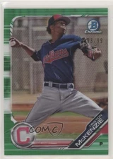 2019 Bowman Chrome Prospects Green Refractor /99 Triston McKenzie #BCP-40