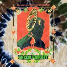 2021 The Green Knight Shirt L - A24 Studio House Dev Patel David Lowery 🗡️