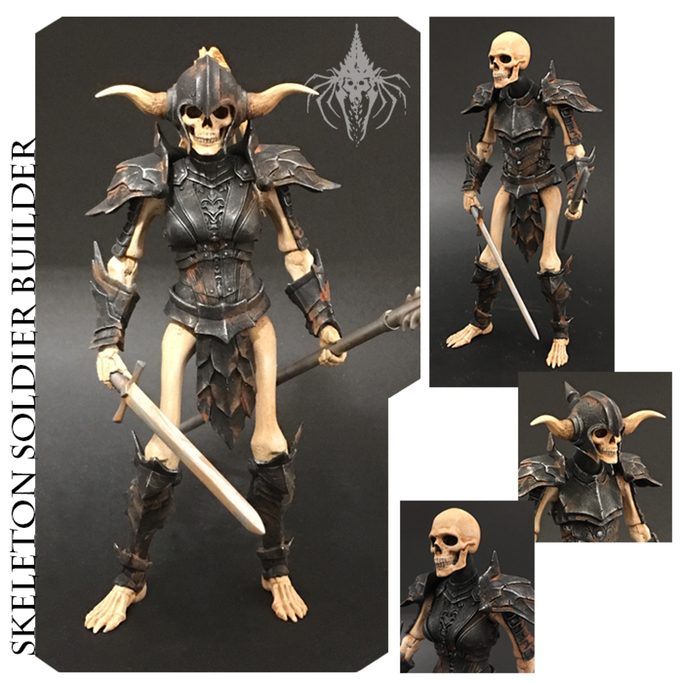 Mythic Legions Skeleton 2 セット Mythic Legions Skeleton Legion Builder 2 – Articulated