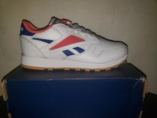 Reebok Men's Classic Leather Mark Sneaker EF7846 Sz 4