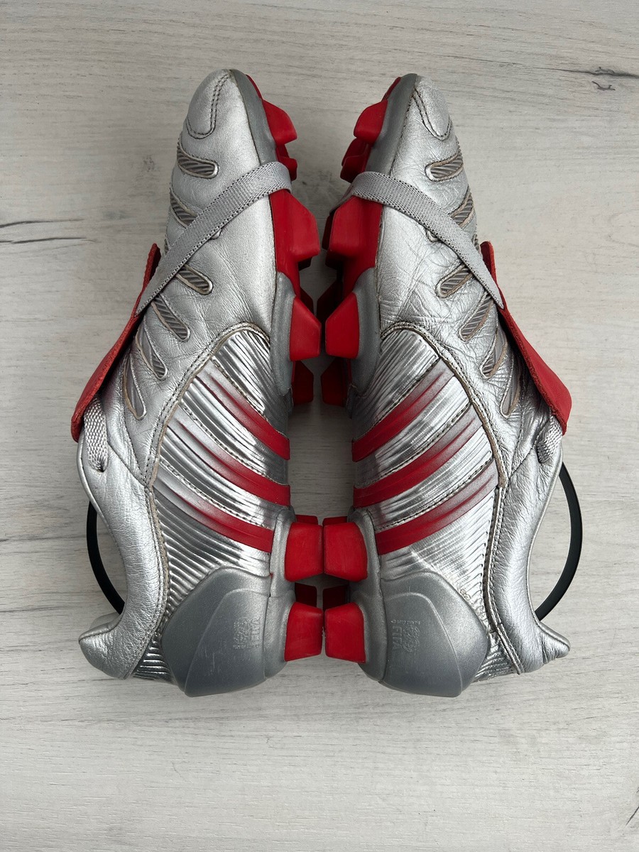 Adidas Predator Pulse FG Red Silver Football Boots Cleats Adidas Predator Pulse FG Red Silver Football Boots Cleats