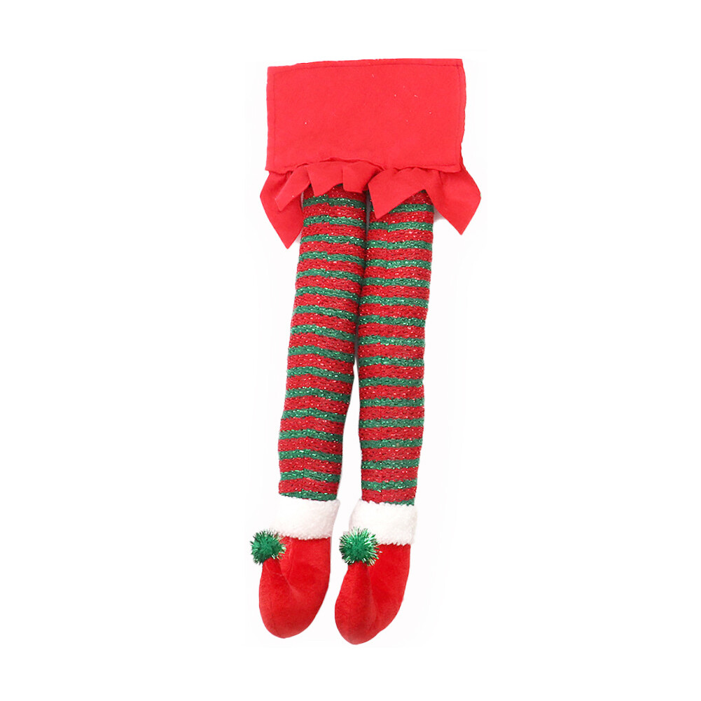 Christmas Tree Elf Legs Decoration 3D Xmas Tree Ornaments for Xmas
