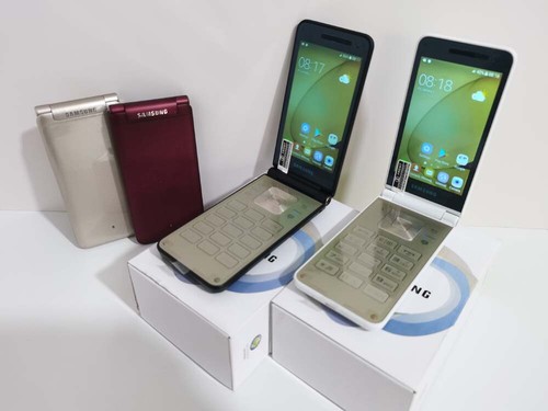 Samsung Galaxy Folder2 SM-G1600 Dual Sim 16GB Android 8.0 MP Smartphone Unlocked - 第 1/43 張圖片