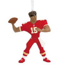 NFL Kansas City Chiefs Patrick Mahomes II Hallmark Christmas Tree Ornament Decor