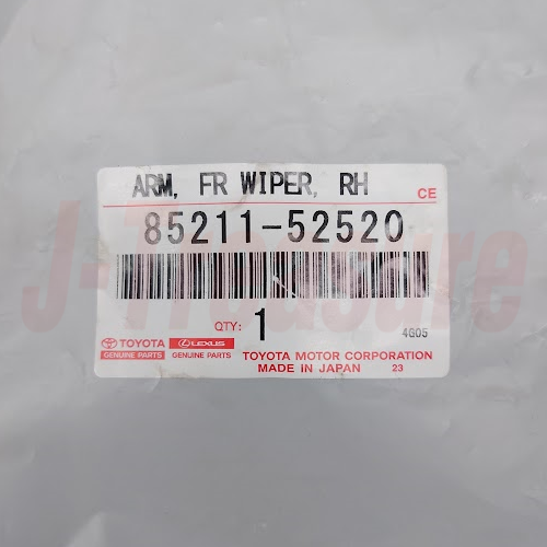 K TOYOTA VITZ NSP130 2013-2017 Genuine Front Wiper Arm 85211-52520