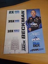 2024 Fast Jack Beckman NHRA Hero Card