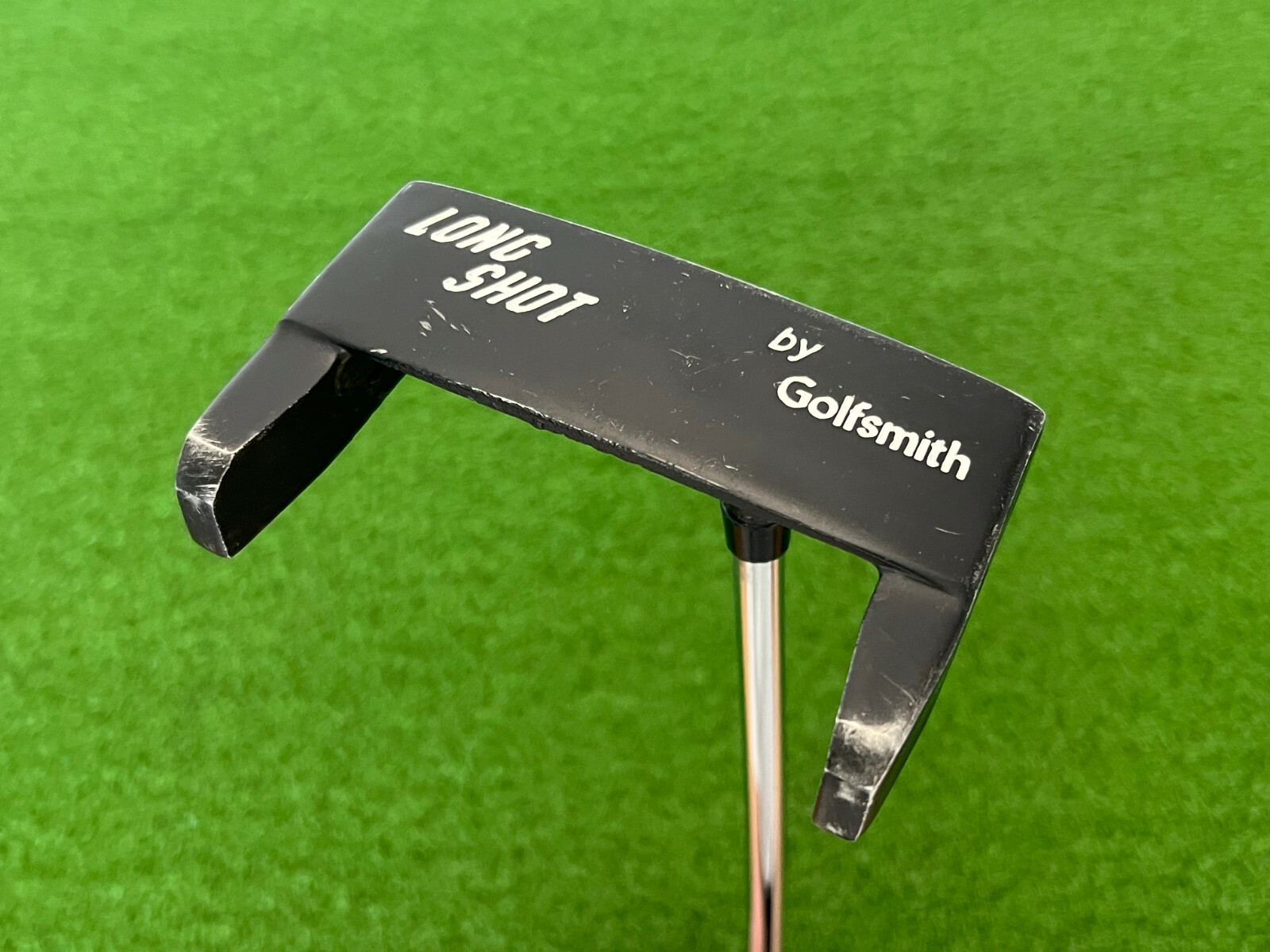 LONG SHOT by GOLFSMITH PUTTER 42" Right Used Steel Long Belly Stainless