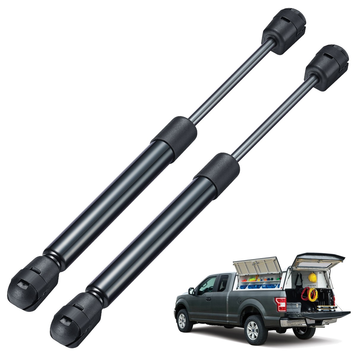 2x 10 Inch 35Lb/156N Gas Strut Shock Lift Support for Truck Pickup