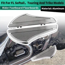 L&R Mount Driver Rider Floorboard Foot Pegs For Harley Softail FLS Road King