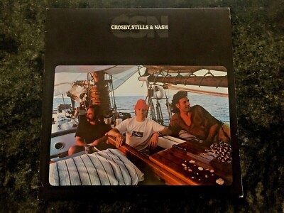 CROSBY STILLS NASH CSN SELF TITLED 1977 ORIGINAL VINYL LP SD19104 ORIGINAL INSID