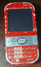 Sprint Palm Red Cellular Phone-Rare-SHIPS N 24 HOURS