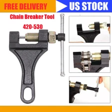 Universal Heavy Duty Chain Breaker Removal Tool 420 530 Chain Motorcycle bike US