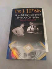 The HP Way. How Bill Hewlett and I Built Our Company. 1st Ed w/ Note -Packard. 