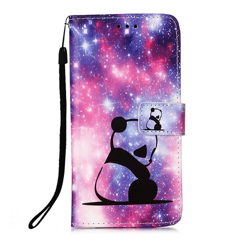 Pattern PU Leahter Flip Wallet Case Phone Cover for Xiaomi Redmi Noet 8 9 7 9C - Picture 3 of 24