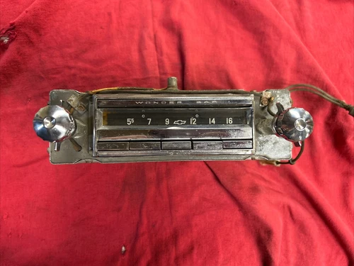 1956 1957 Corvette Wonder Bar Radio