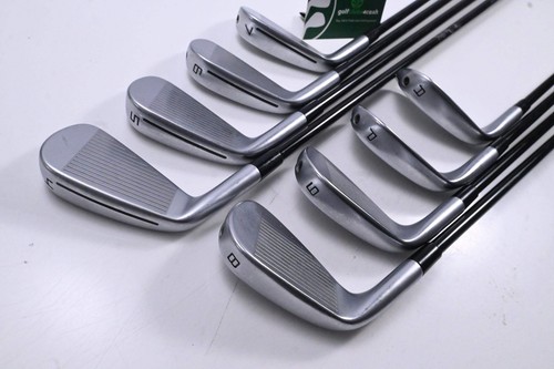 Taylormade P790 2023 Irons / 4-PW+GW / Stiff Flex MMT Black 75 Shafts - Picture 4 of 7