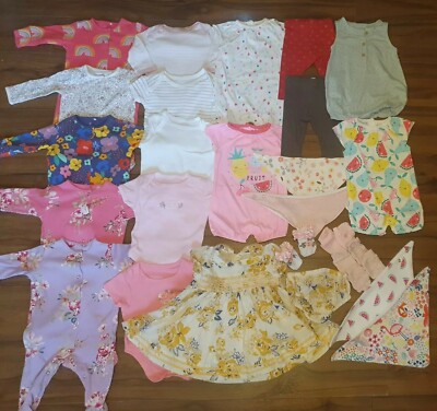 *F*A*B*Wunderschönes Baby Mädchen Kleidung 0-3 Monate Paket*Next*Tu*Mamas&Papas 