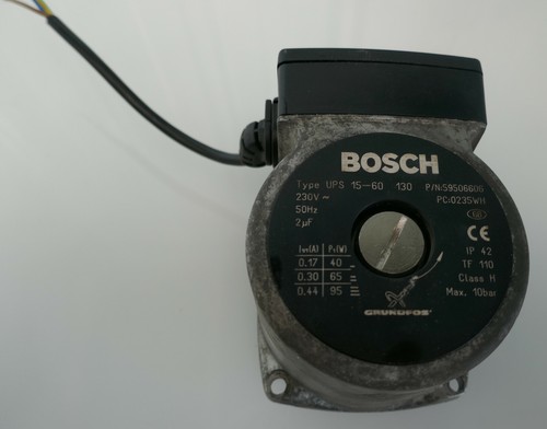 Bosch UPS 15/60 130 Boiler Pump Head | eBay