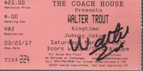 Blues Came Callin' * von Walter Trout (CD/DVD, 2000, Provogue) original signiert - Bild 2 von 3
