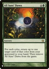 MTG - All Suns' Dawn - The List - The List - NM, English Magic FLAT RATE SHIP