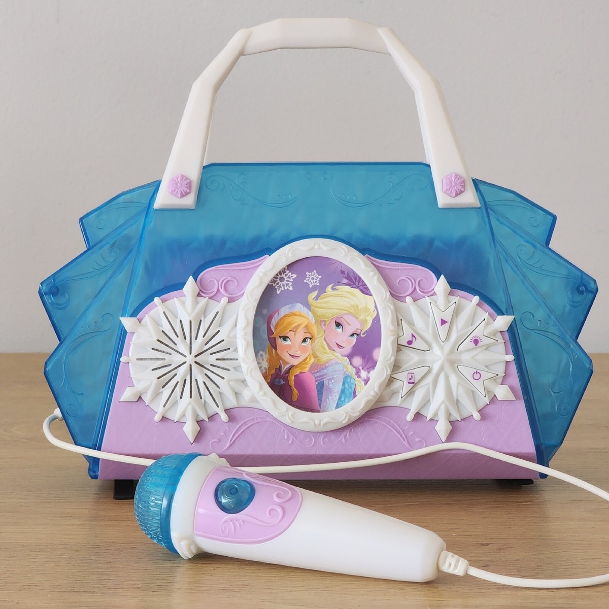 Disney Frozen Cool Tunes Sing Along Boom Box Microphone MP3