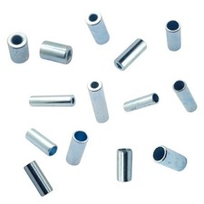 8mm OD BZP STEEL METAL BUSH SPACER SLEEVE DISTANCE TUBE ROUND