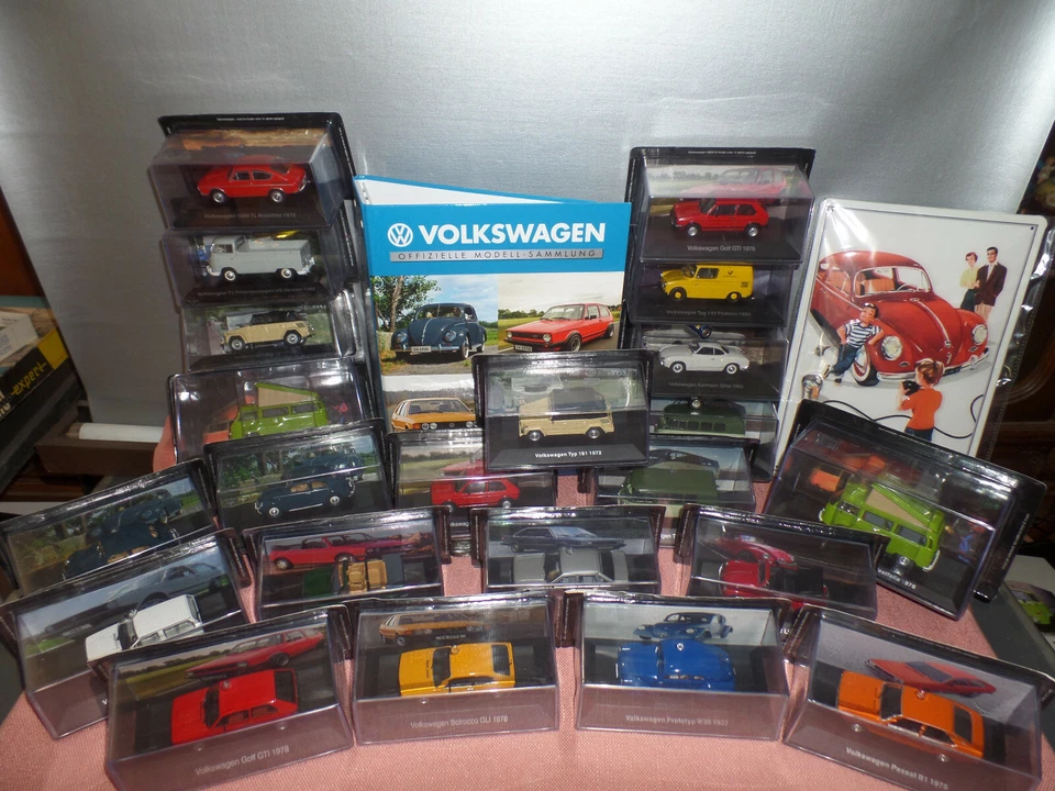 Volkswagen Modell-Sammlung 1:43 ohne Zeitung Auswahl 1-70 DeAgostini 1/43 VW