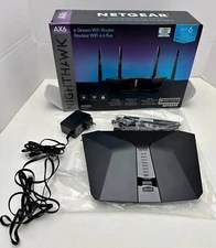 NETGEAR Nighthawk AX5400 Wi-Fi 6 Router - (RAX50) (AX6) Good Used