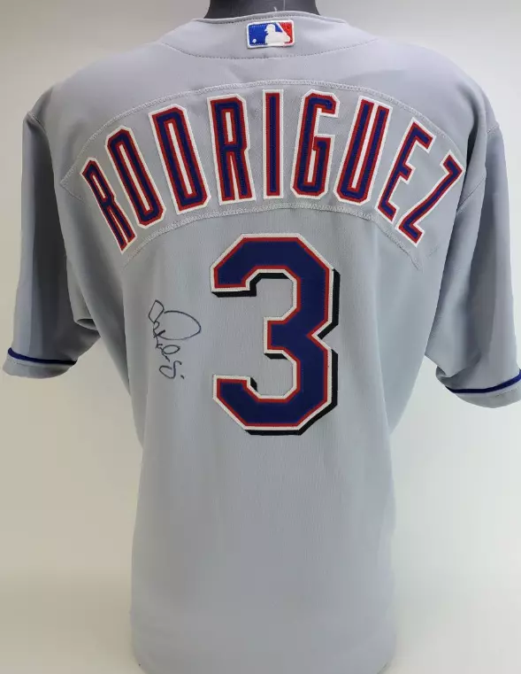 arod signed jersey