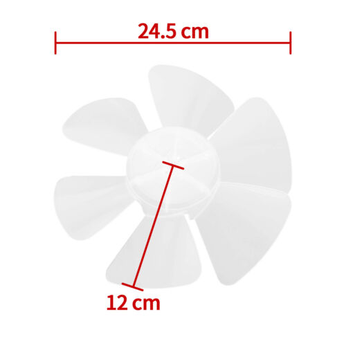 Silent Fan Blade Replacement Durable Compatible w/Standing Fans Table Fans - Picture 8 of 49