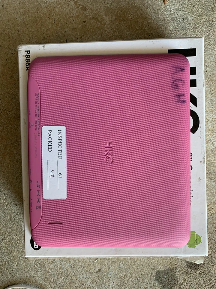 HKC P886A 8” Android Tablet & AC Wall Home Charger bundle - Image 4 of 4