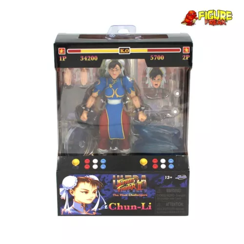 Jada Toys Street Fighter II Ultra Chun-Li 6" Figure