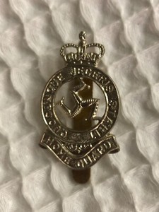 British Army Hat Cap Badge Isle of Man Home Guard