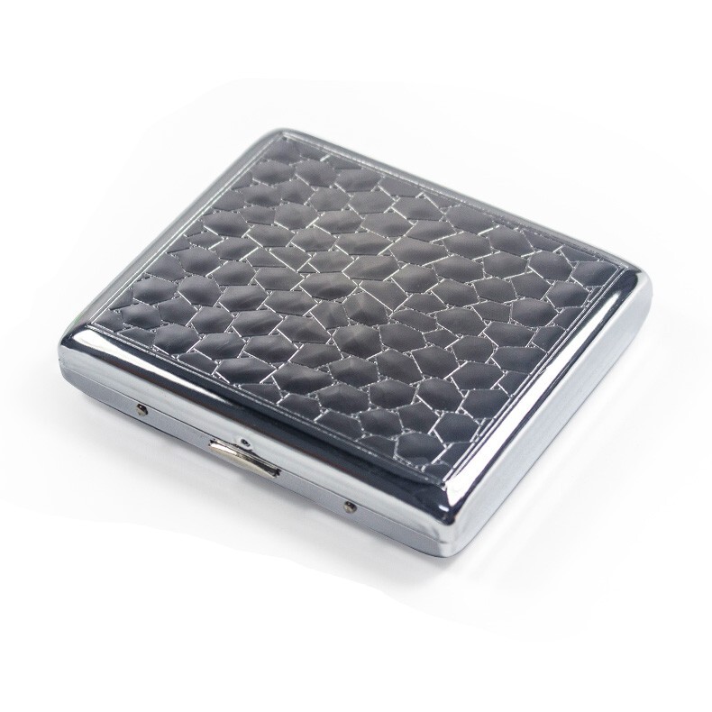 elgin cigarette case/lighter The Elgin American Magic Action is a classic vintage cigarette case combo  with a built in semi-automatic lighter. Push the button on the side of the  case and the cigarette case opens