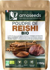 Reishi en Poudre Bio 150G | Slovénie | Immunité, Détente, Antioxydant | Qualité