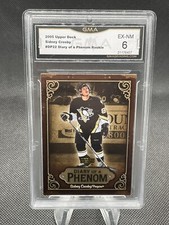 2005-06 Upper Deck Sidney Crosby Diary Of A Phenom #DP22 Rookie Penguins GMA 6