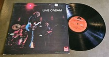Cream Live Cream Vinyl Record LP 1970 Polydor UK Import 2383-016 EX/NM