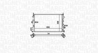 Magneti Marelli MotorküHler WasserküHler 350213173700 FüR Opel Signum CC Z03 Z02