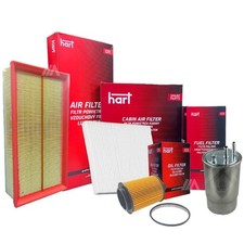 Kit 4 Wartungsfilter Für FIAT GRANDE PUNTO (199) 1.9 D MTJ 96KW IMP.UFI EURO 4