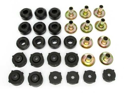 Karosseriebuchsenset standard Karosseriegummis Jeep Wrangler YJ 87-95