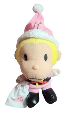 E-Sal Peanuts Club Monkey Plush Santa Claus JPN Peanuts Club Limited Edition Rar