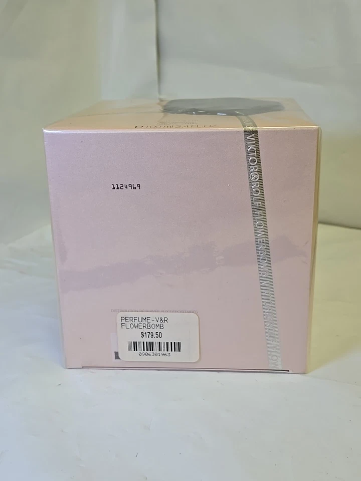 Viktor Rolf Flowerbomb, Eau De Toilette Spray, 3.4 Fl Oz, Sellado, Auténtico Foto 3 de 3