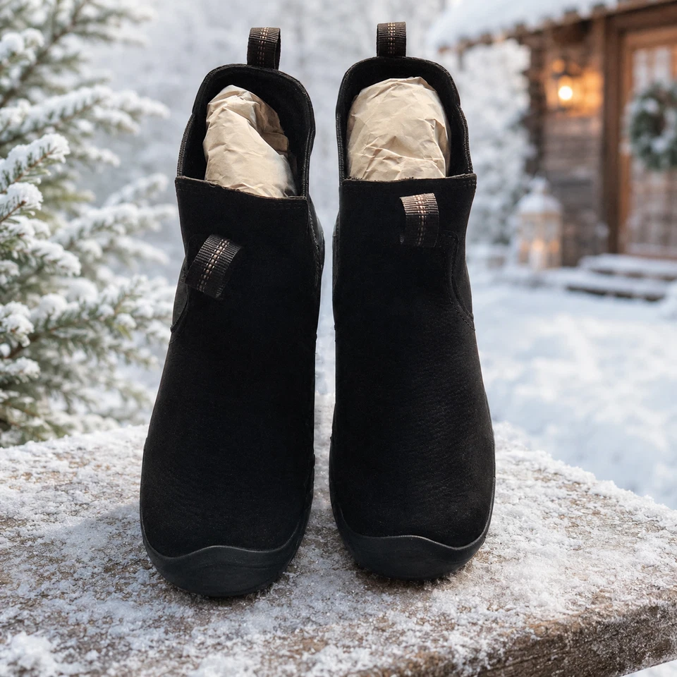 New With Box KEEN Greta Chelsea WP Women’s Waterproof Chelsea boots in black - Image 1 of 4