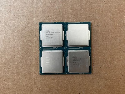 Lot of 4 Intel Xeon E3-1241 V3 SR1R4 3.50GHz Quad-Core 8-Thread CPU Processor