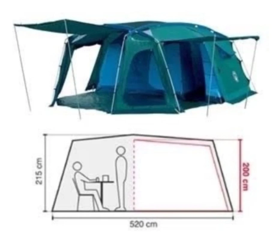 Coleman Savannah 6 Person family/festival TENT - Free Delivery