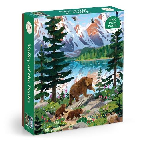Valley Of The Peaks 1000 Piece Puzzle by Galison, Kim Smith - - Image 4