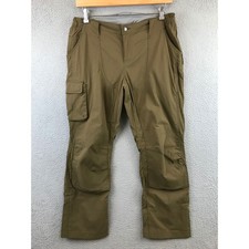 Duluth Trading Co Womens Khaki Cargo Pants Size 12x31 Hiking Outdoor